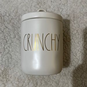 Rae Dunn crunchy canister